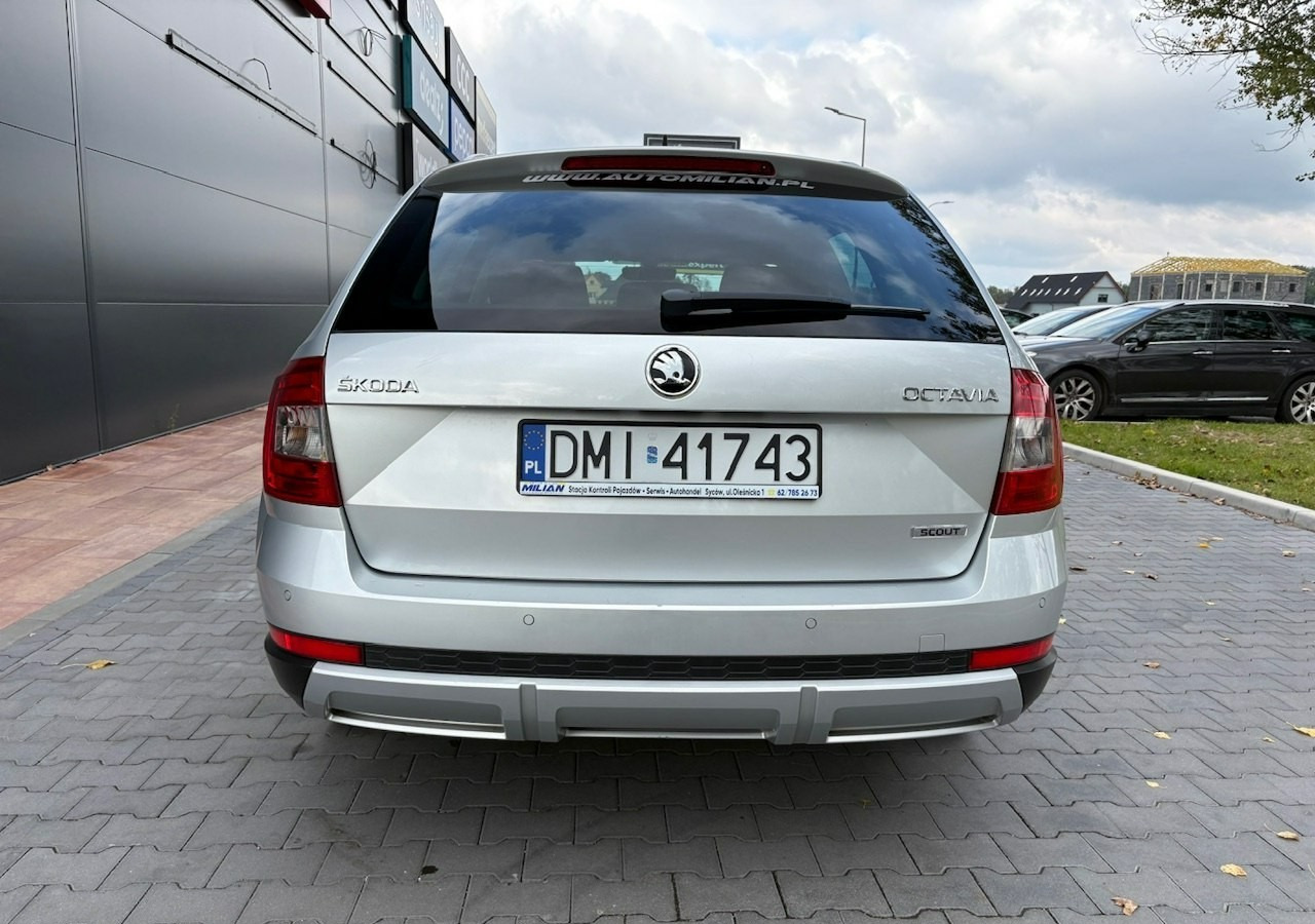 Automóvel Skoda Octavia III Skoda Octavia 4X4 Scout 2.0 TDI -150KM Model 2017 Bezwypadkowa FV 23: foto 10