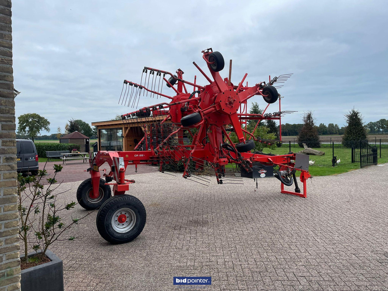 Kuhn GA8521 - Ancinho enleirador: foto 4 Kuhn GA8521 - Ancinho enleirador: foto 4