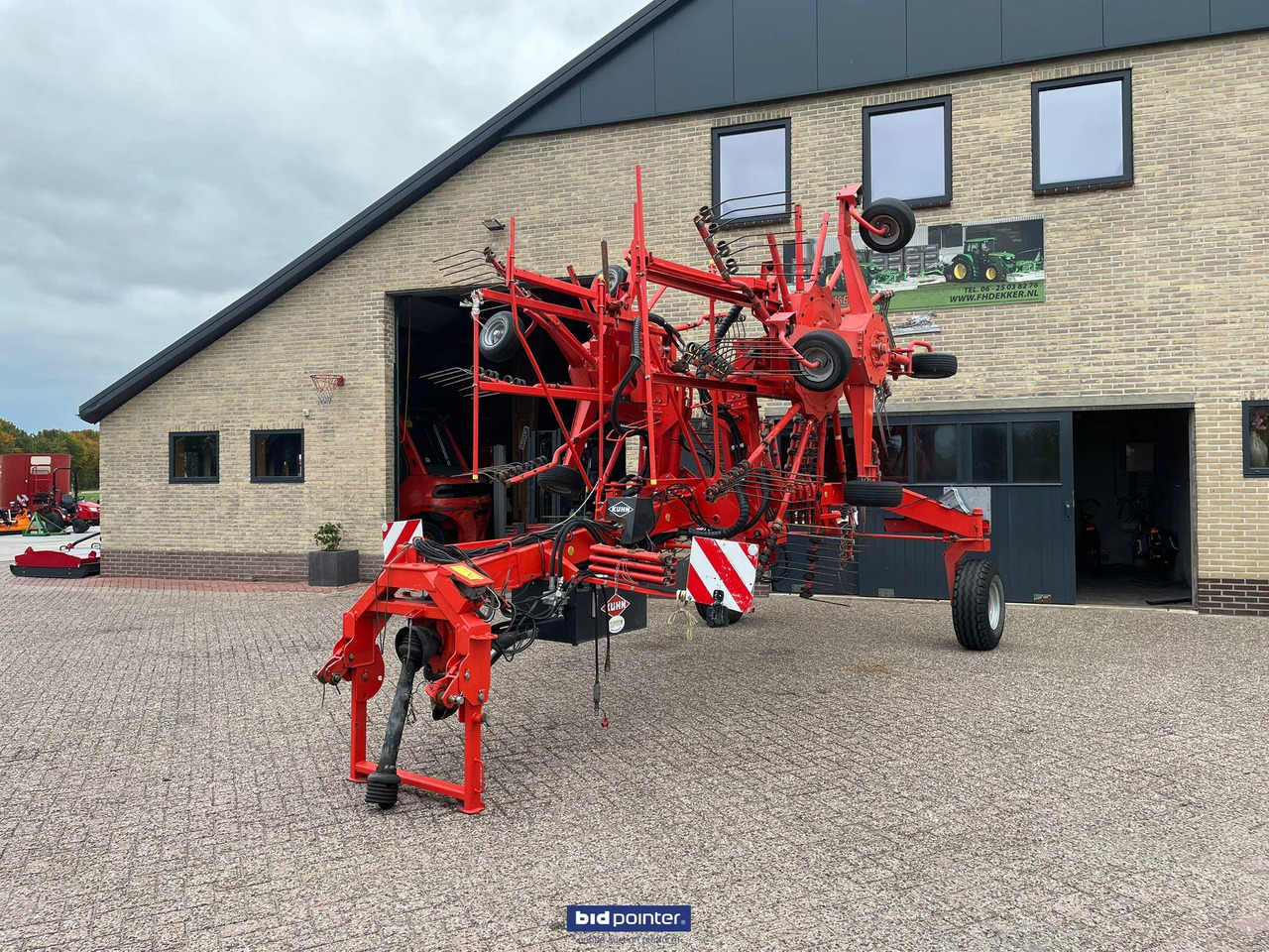 Kuhn GA8521 - Ancinho enleirador: foto 2 Kuhn GA8521 - Ancinho enleirador: foto 2