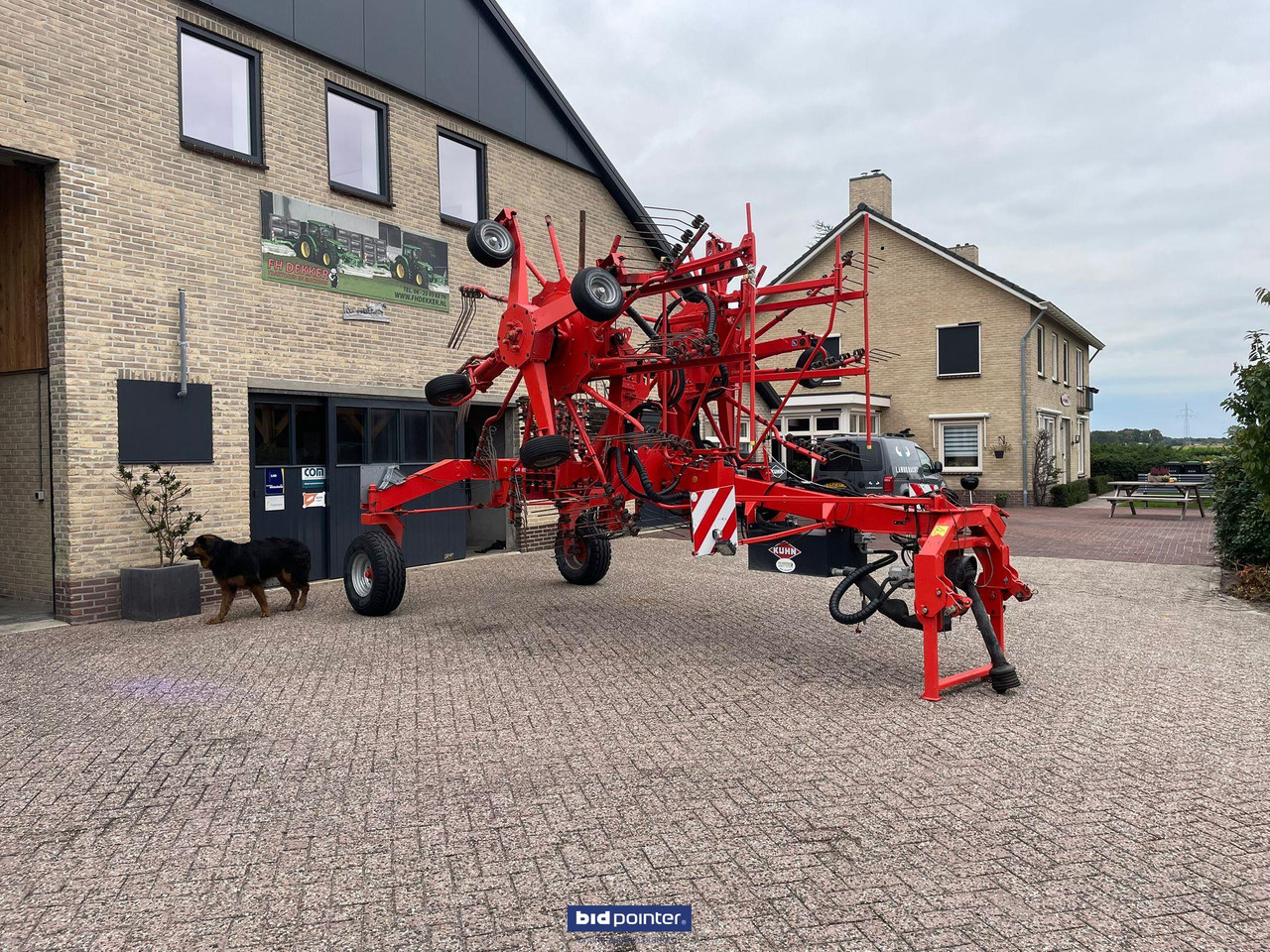 Kuhn GA8521 - Ancinho enleirador: foto 1 Kuhn GA8521 - Ancinho enleirador: foto 1
