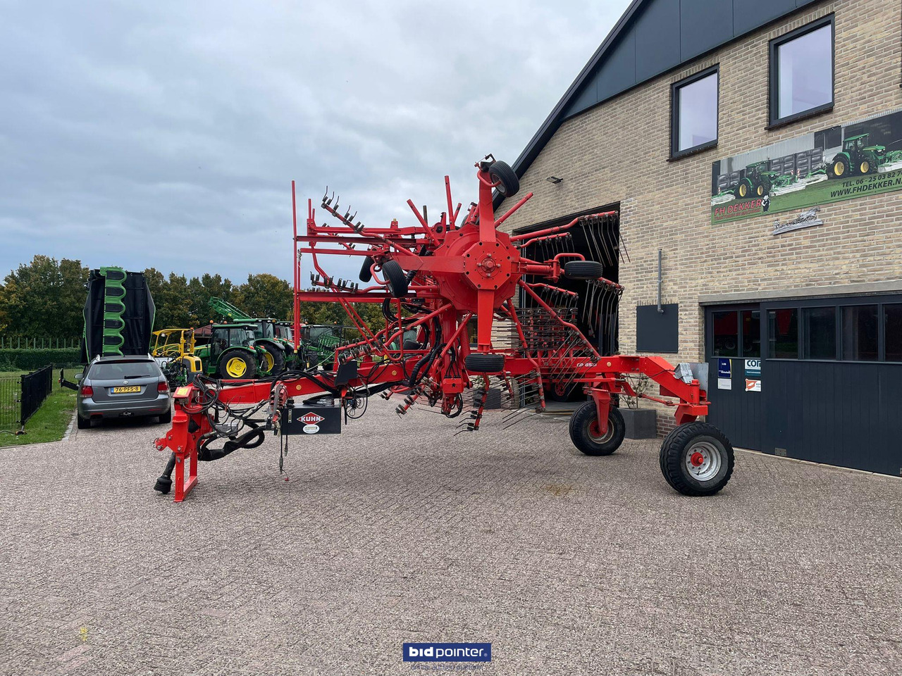 Kuhn GA8521 - Ancinho enleirador: foto 3 Kuhn GA8521 - Ancinho enleirador: foto 3