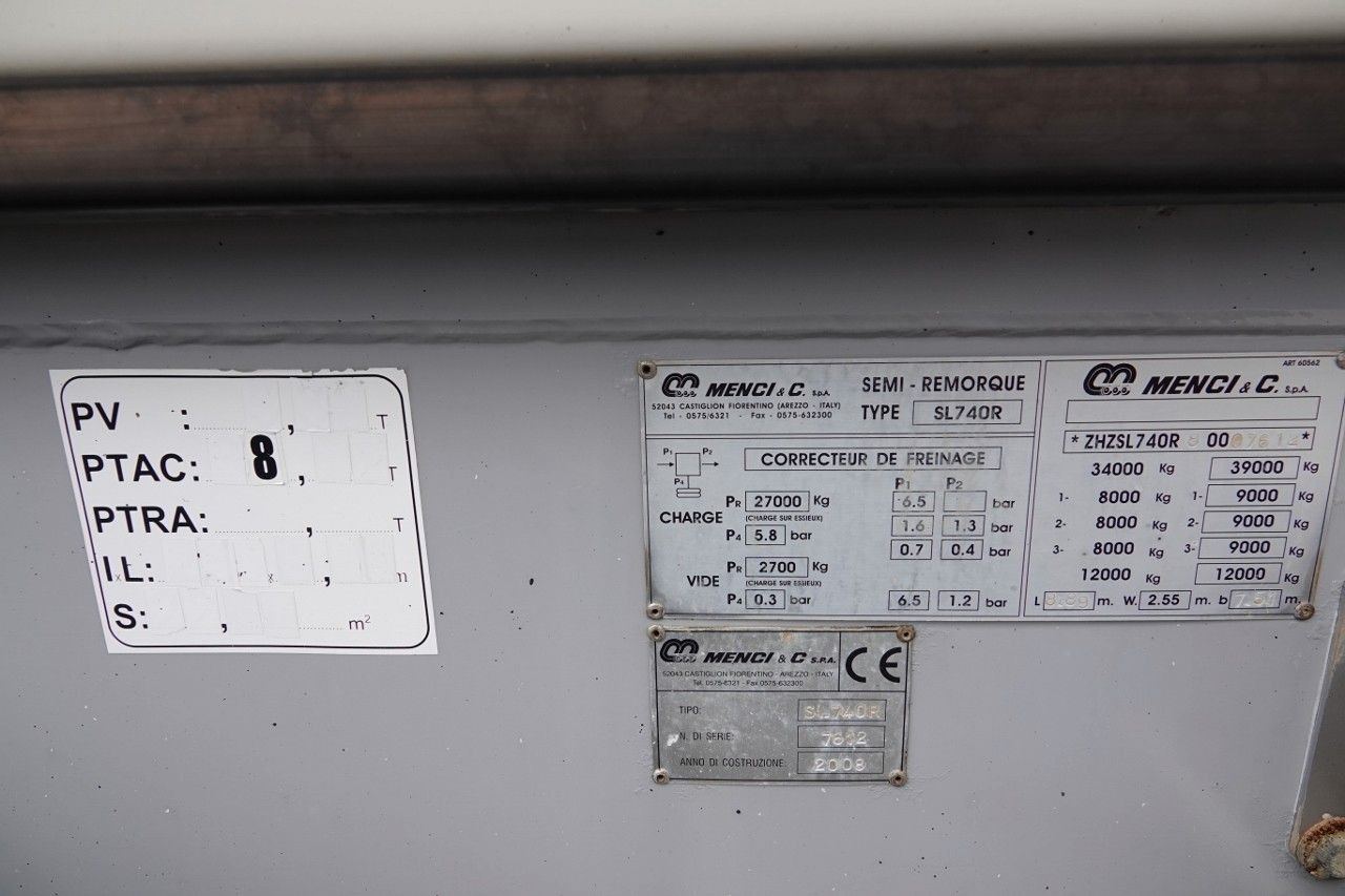 Semireboque basculante Benalu MENCI WYWROTKA /28 m3 / ALUMINIOWA / OŚ PODNOSZO: foto 19 Semireboque basculante Benalu MENCI WYWROTKA /28 m3 / ALUMINIOWA / OŚ PODNOSZO: foto 19