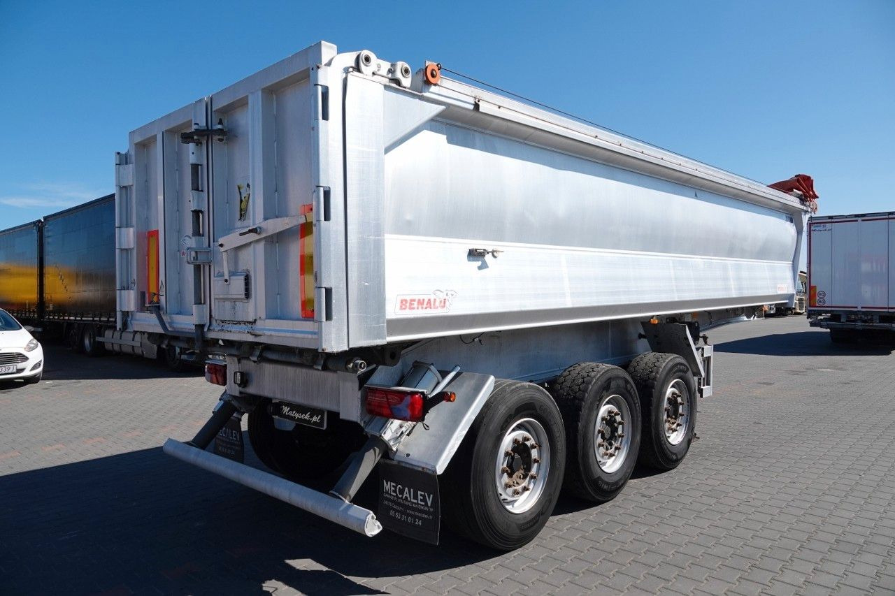 Benalu WYWROTKA / 25 m3 / ALUMINIOWA / OŚ PODNOSZONA / - Semireboque basculante: foto 5 Benalu WYWROTKA / 25 m3 / ALUMINIOWA / OŚ PODNOSZONA / - Semireboque basculante: foto 5