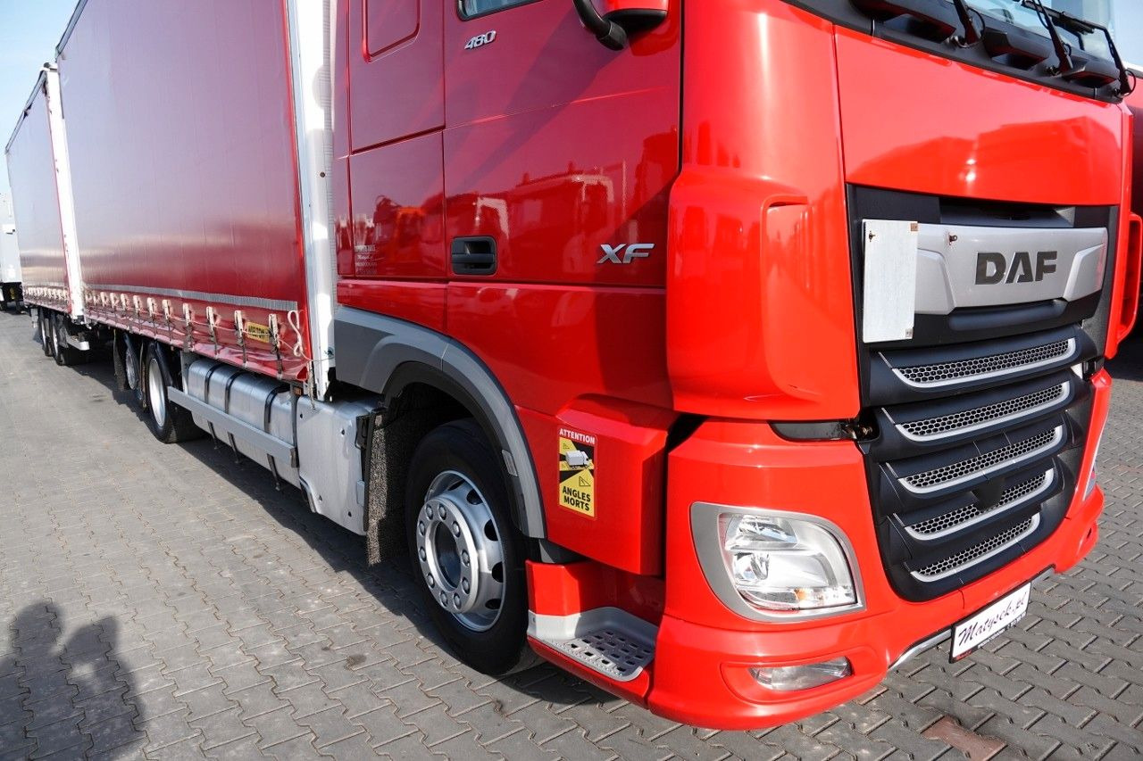 DAF XF 480 / ZESTAW TANDEM / 120 M3 / PRZEJAZDOWY / - Caminhão com lona: foto 5 DAF XF 480 / ZESTAW TANDEM / 120 M3 / PRZEJAZDOWY / - Caminhão com lona: foto 5