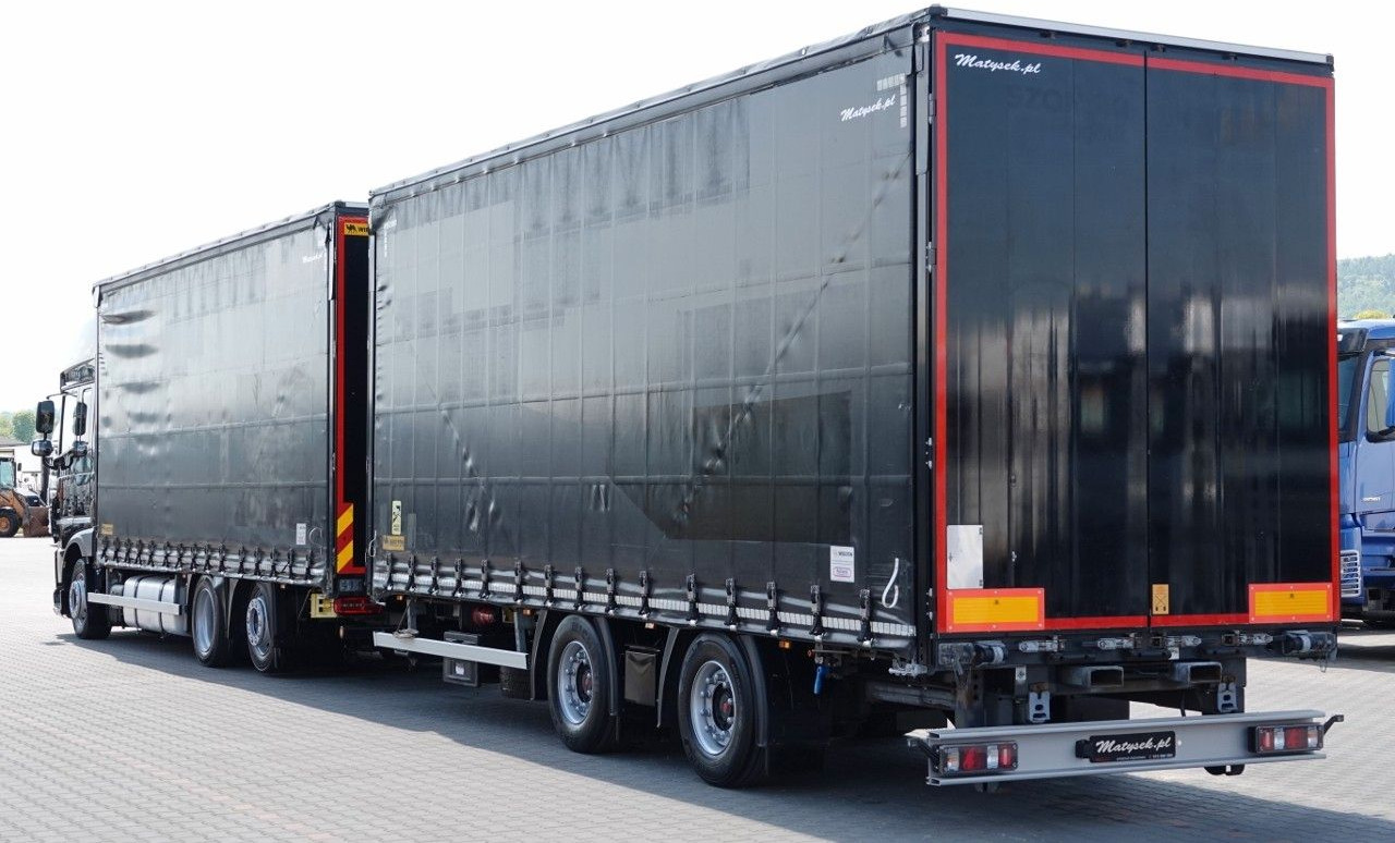 DAF XF 480 / ZESTAW TANDEM / 120 M3 / PRZEJAZDOWY / - Caminhão com lona: foto 5 DAF XF 480 / ZESTAW TANDEM / 120 M3 / PRZEJAZDOWY / - Caminhão com lona: foto 5