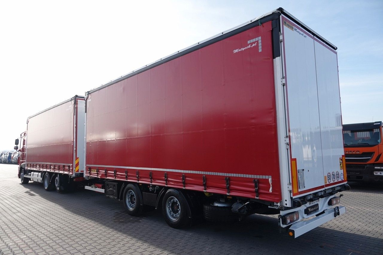 DAF XF 480 / ZESTAW TANDEM / 120 M3 / PRZEJAZDOWY / - Caminhão com lona: foto 3 DAF XF 480 / ZESTAW TANDEM / 120 M3 / PRZEJAZDOWY / - Caminhão com lona: foto 3
