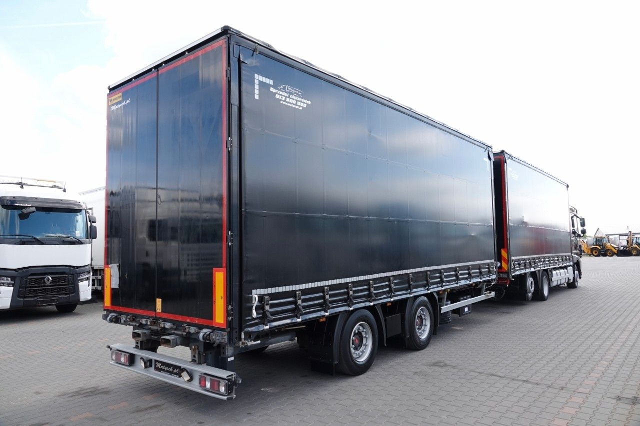 DAF XF 480 / ZESTAW TANDEM / 120 M3 / PRZEJAZDOWY / - Caminhão com lona: foto 3 DAF XF 480 / ZESTAW TANDEM / 120 M3 / PRZEJAZDOWY / - Caminhão com lona: foto 3