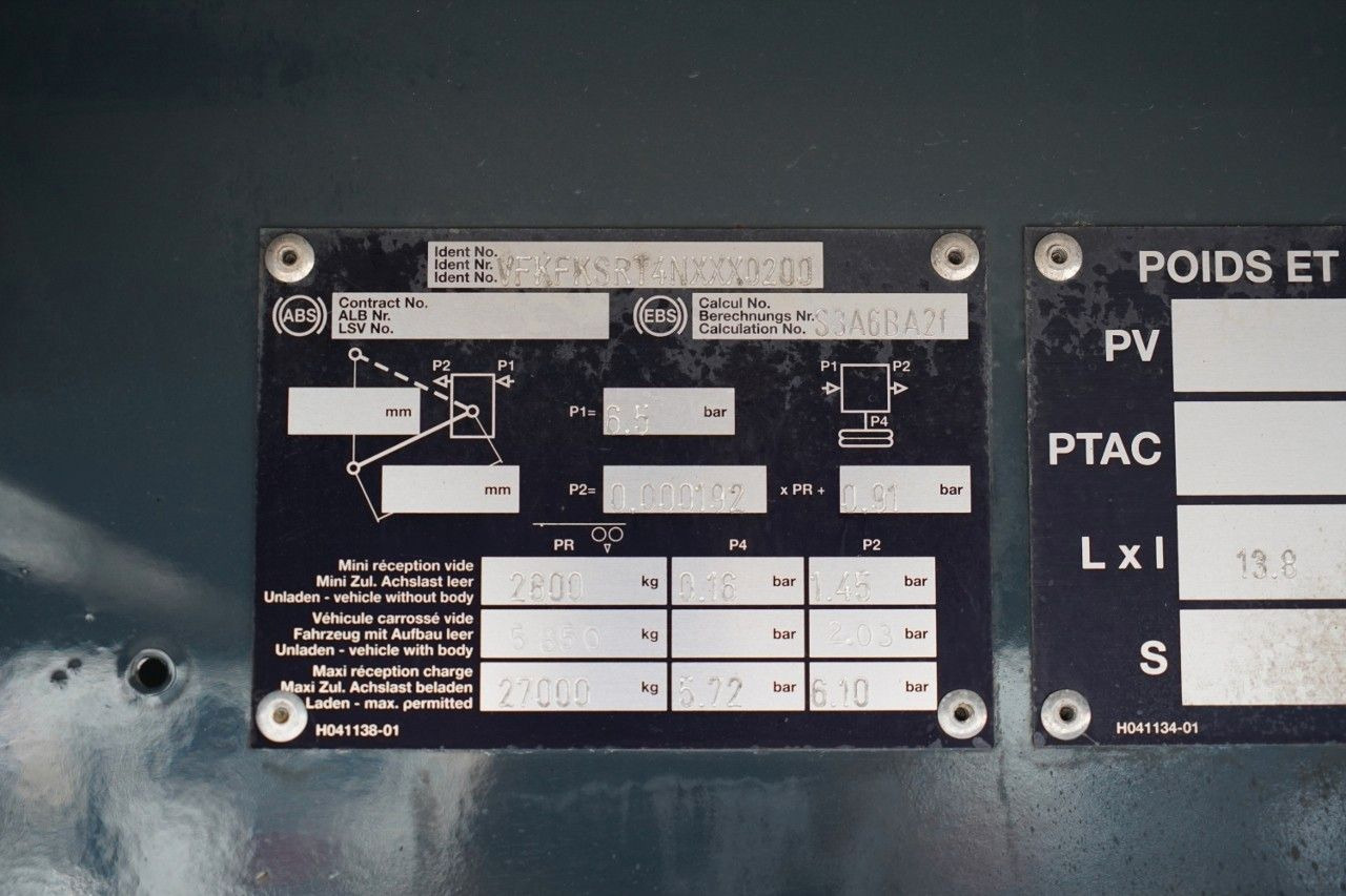Semireboque frigorífico Frühauf KONTENER / KOFFER / DOPPLESTOCK / OSIE SAF /: foto 16 Semireboque frigorífico Frühauf KONTENER / KOFFER / DOPPLESTOCK / OSIE SAF /: foto 16
