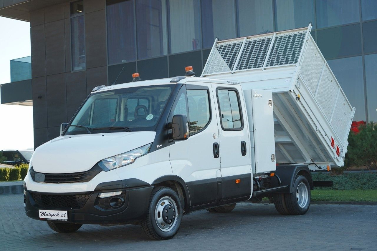 Iveco DAILY 35-140 / BRYGADOWKA / WYWROTKA / BLIŹNIAK - Furgão basculante, Carrinha cabine dupla: foto 1 Iveco DAILY 35-140 / BRYGADOWKA / WYWROTKA / BLIŹNIAK - Furgão basculante, Carrinha cabine dupla: foto 1