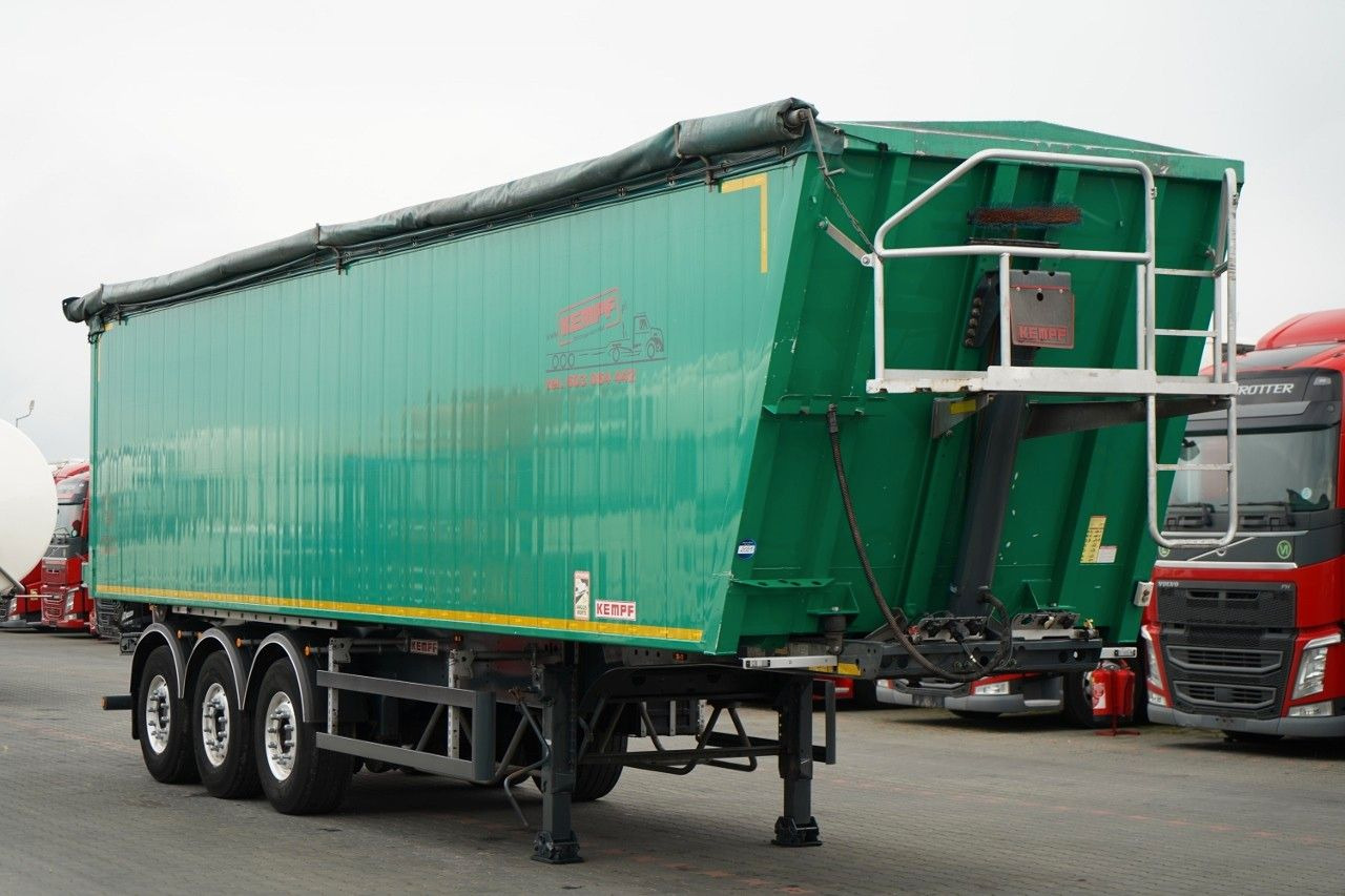 Kempf WYWROTKA 60m3 / KLAPO DRZWI / OŚ PODNOSZONA / 20 - Semireboque basculante: foto 1 Kempf WYWROTKA 60m3 / KLAPO DRZWI / OŚ PODNOSZONA / 20 - Semireboque basculante: foto 1