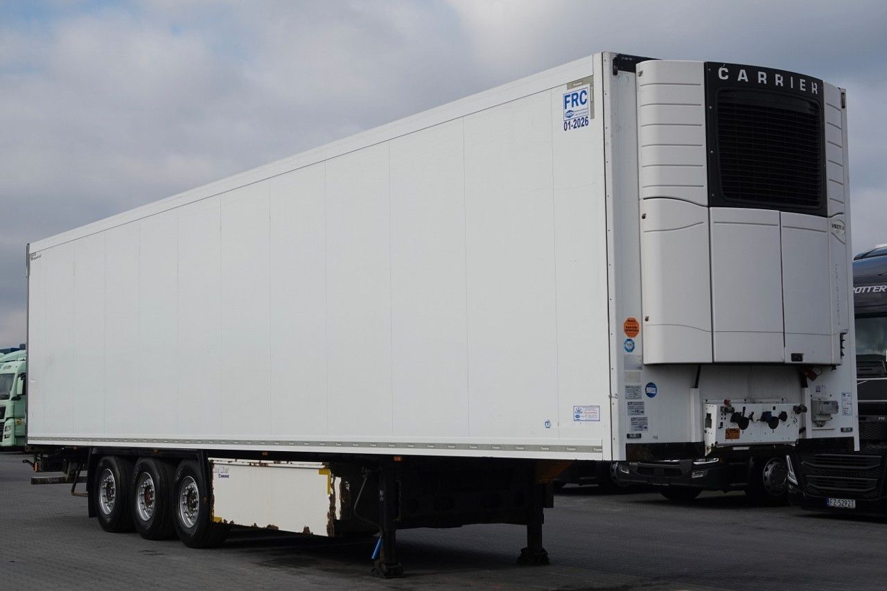 Krone CHŁODNIA / CARRIER VECTOR 1550 / SAF / OŚ PODNO - Semireboque frigorífico: foto 1 Krone CHŁODNIA / CARRIER VECTOR 1550 / SAF / OŚ PODNO - Semireboque frigorífico: foto 1