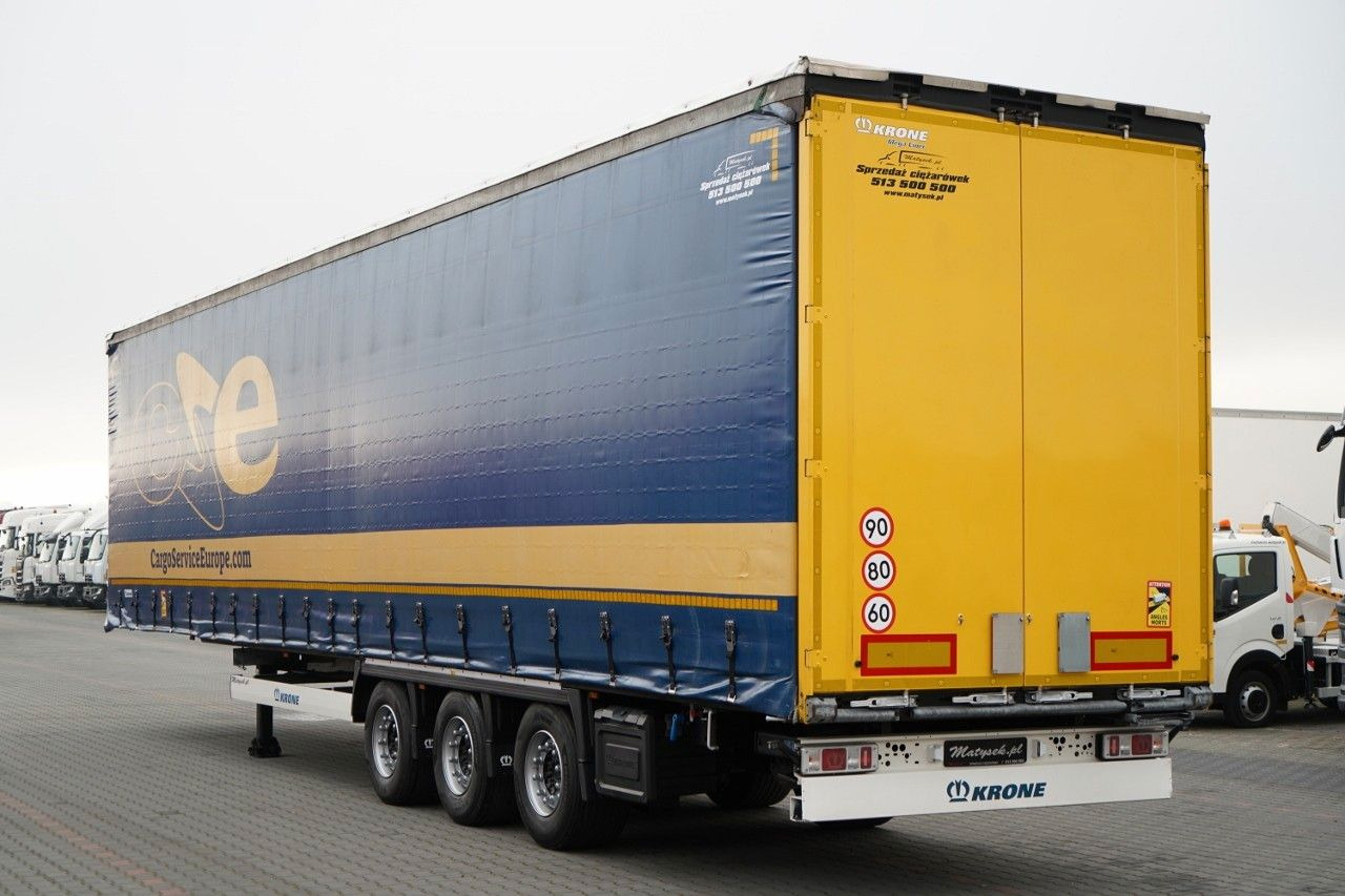 Krone FIRANKA / MEGA / DACH PODNOSZONY / LOW DECK / - Semi-reboque de lona: foto 4 Krone FIRANKA / MEGA / DACH PODNOSZONY / LOW DECK / - Semi-reboque de lona: foto 4