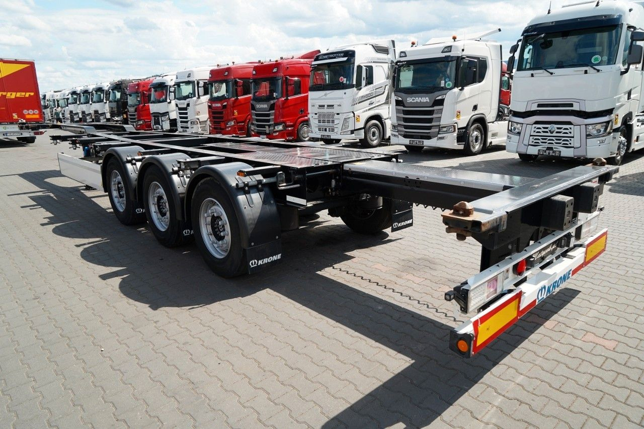 Krone / NACZEPA PODKONTENEROWA / UNIWERSALNA / 2023 RO - Semireboque transportador de contêineres/ Caixa móvel: foto 4 Krone / NACZEPA PODKONTENEROWA / UNIWERSALNA / 2023 RO - Semireboque transportador de contêineres/ Caixa móvel: foto 4
