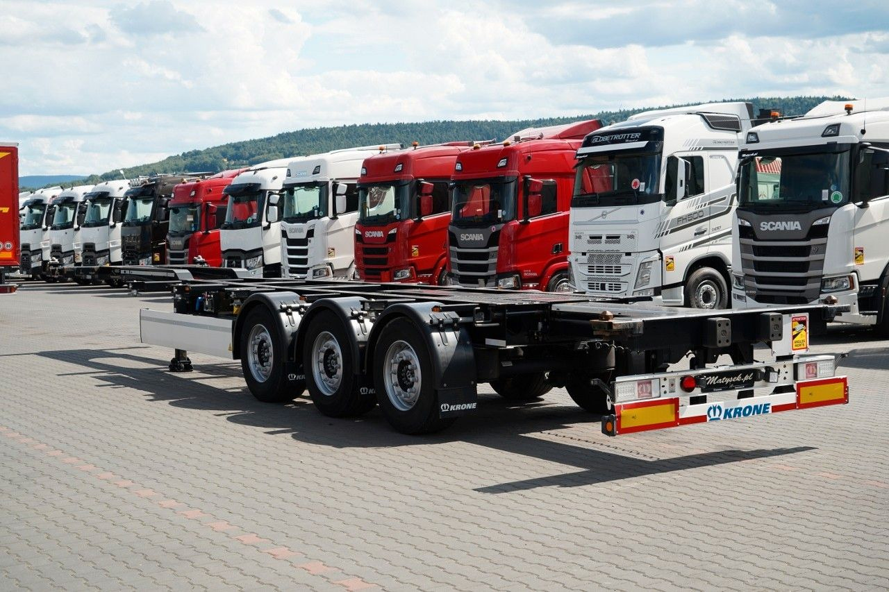 Krone / NACZEPA PODKONTENEROWA / UNIWERSALNA / 2023 RO - Semireboque transportador de contêineres/ Caixa móvel: foto 5 Krone / NACZEPA PODKONTENEROWA / UNIWERSALNA / 2023 RO - Semireboque transportador de contêineres/ Caixa móvel: foto 5