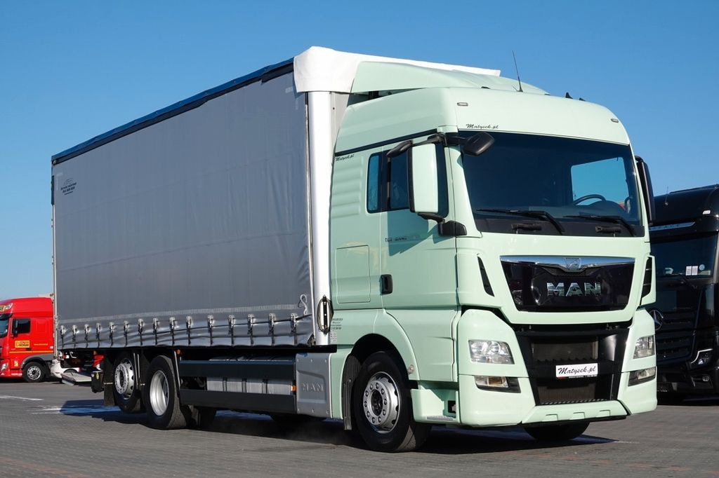 MAN TGX 26.440 / 6x2 / FIRANKA - 8,15 m / SOLÓWKA / - Caminhão com lona: foto 4 MAN TGX 26.440 / 6x2 / FIRANKA - 8,15 m / SOLÓWKA / - Caminhão com lona: foto 4