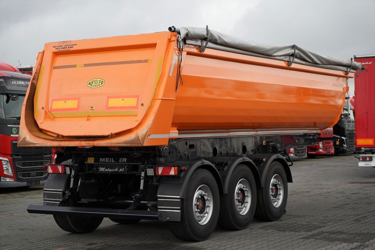 Semireboque basculante Meiller KIPPER  WYWROTKA 26 m3 / STALOWA / RYNNA WANNA: foto 6