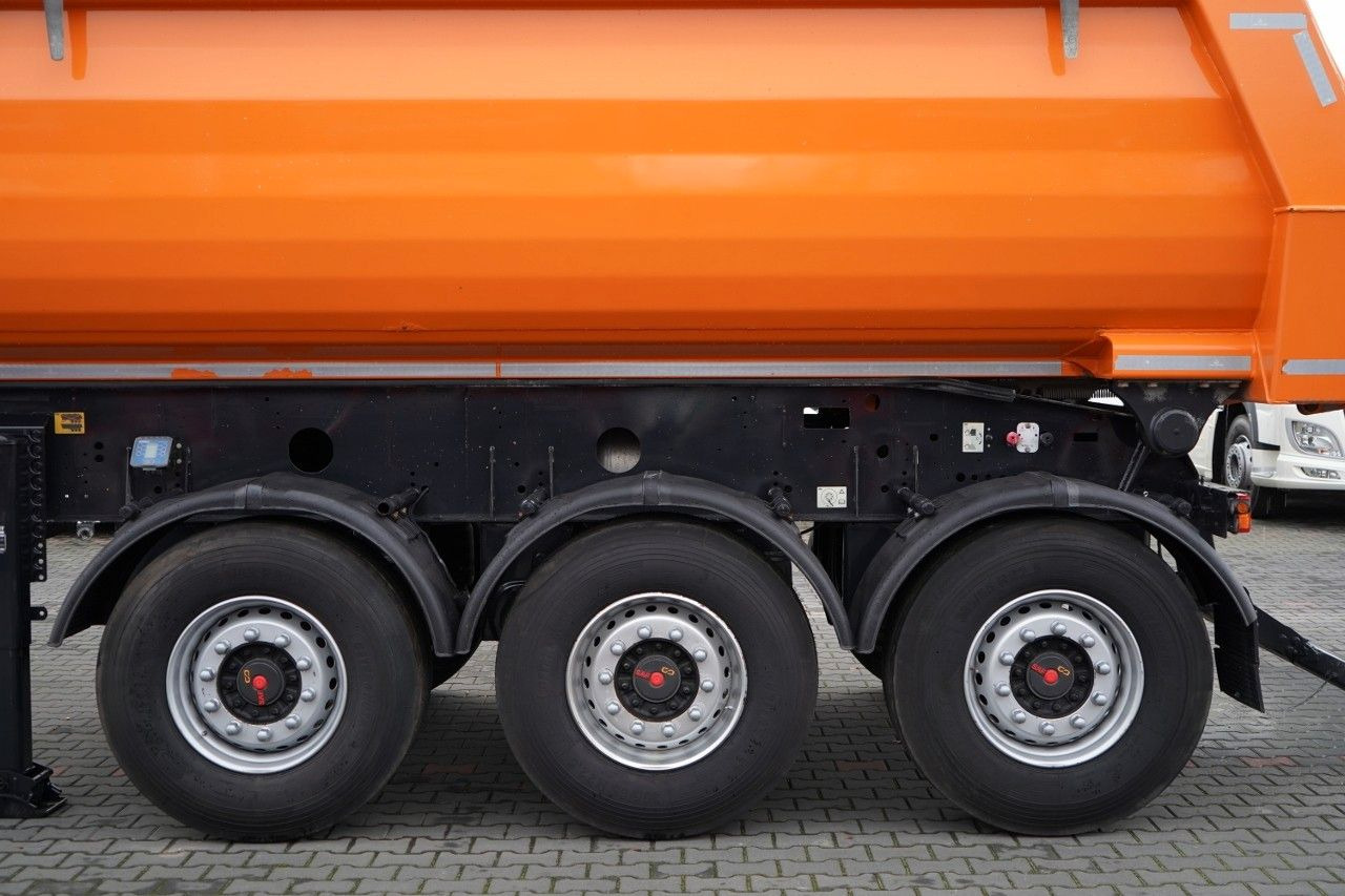 Semireboque basculante Meiller KIPPER  WYWROTKA 26 m3 / STALOWA / RYNNA WANNA: foto 19