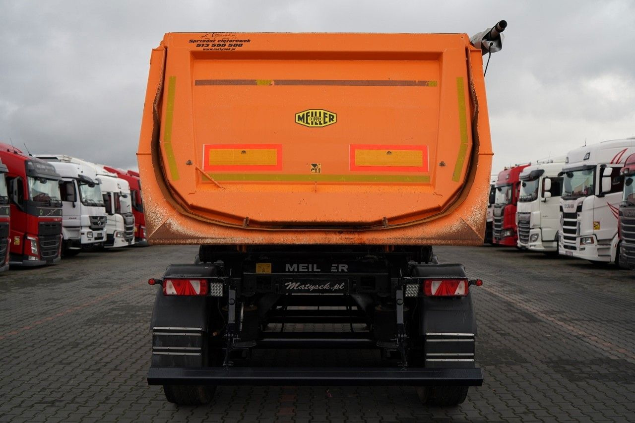 Semireboque basculante Meiller KIPPER  WYWROTKA 26 m3 / STALOWA / RYNNA WANNA: foto 12