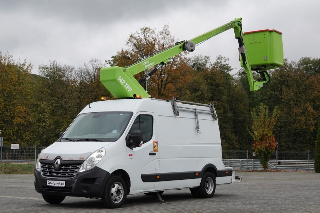 Renault MASTER / PODNOŚNIK KOSZOWY - 14 metrów / WZWYŻKA - Caminhão com plataforma aérea: foto 1 Renault MASTER / PODNOŚNIK KOSZOWY - 14 metrów / WZWYŻKA - Caminhão com plataforma aérea: foto 1