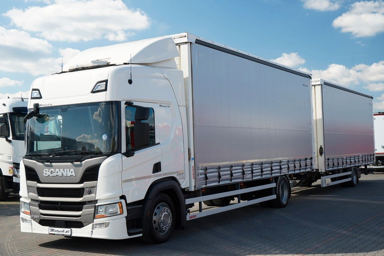 Scania P 280 / ZESTAW TANDEM / 120 M3 / WECON / 2022 R - Caminhão com lona: foto 3 Scania P 280 / ZESTAW TANDEM / 120 M3 / WECON / 2022 R - Caminhão com lona: foto 3