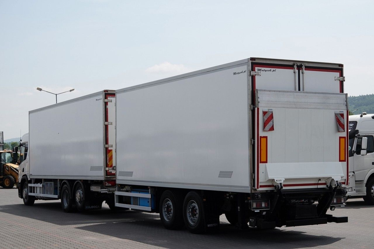 Scania P 410 / CHŁODNIA / ZESTAW TANDEM / PRZEJAZDOWY / - Caminhão frigorífico: foto 4 Scania P 410 / CHŁODNIA / ZESTAW TANDEM / PRZEJAZDOWY / - Caminhão frigorífico: foto 4