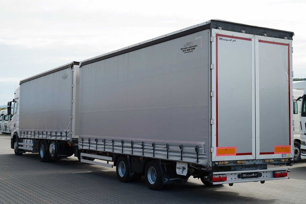 Caminhão com lona Scania S 450 / ZESTAW TANDEM / 120 M3 /  I-PARK COOL Scania S 450 / ZESTAW TANDEM / 120 M3 / PO KONTRAKCIE S: foto 6