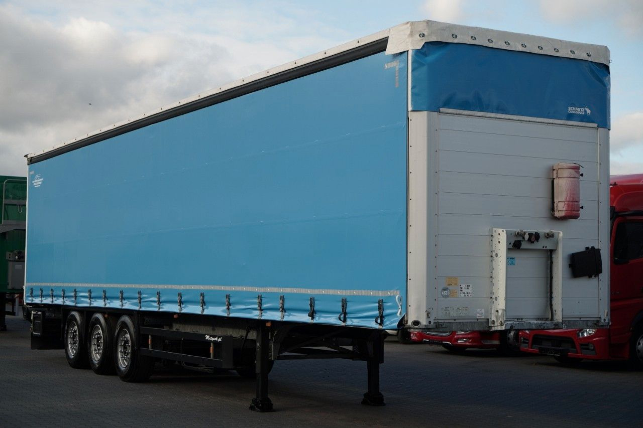 Schmitz Cargobull FIRANKA / STANDARD / 2 OSIE  PODNOSZONE - Semi-reboque de lona: foto 1 Schmitz Cargobull FIRANKA / STANDARD / 2 OSIE  PODNOSZONE - Semi-reboque de lona: foto 1