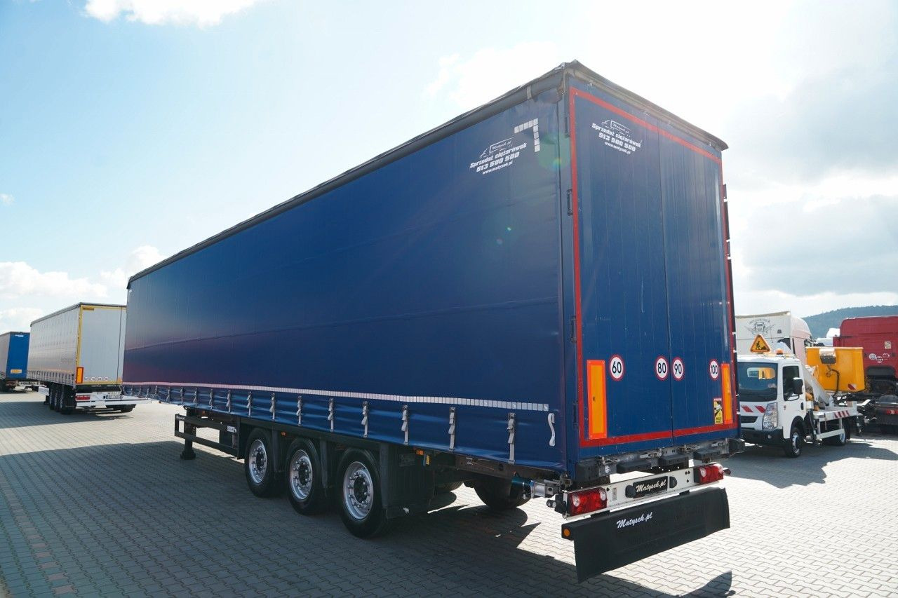 Schmitz Cargobull FIRANKA VARIOS / PODNOSZONY DACH / OPONY 385/55 - Semi-reboque de lona: foto 5 Schmitz Cargobull FIRANKA VARIOS / PODNOSZONY DACH / OPONY 385/55 - Semi-reboque de lona: foto 5