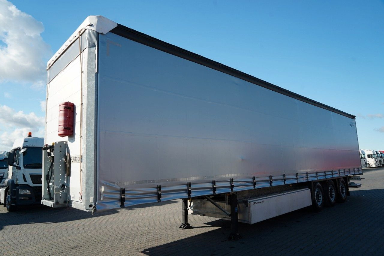 Schmitz Cargobull FIRANKA / WINDA ZAŁADOWCZA / 2x OŚ PODNOSZONA / - Semi-reboque de lona: foto 4 Schmitz Cargobull FIRANKA / WINDA ZAŁADOWCZA / 2x OŚ PODNOSZONA / - Semi-reboque de lona: foto 4