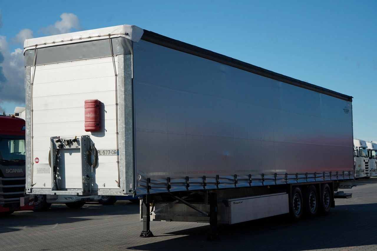 Schmitz Cargobull FIRANKA / WINDA ZAŁADOWCZA / 2x OŚ PODNOSZONA / - Semi-reboque de lona: foto 3 Schmitz Cargobull FIRANKA / WINDA ZAŁADOWCZA / 2x OŚ PODNOSZONA / - Semi-reboque de lona: foto 3