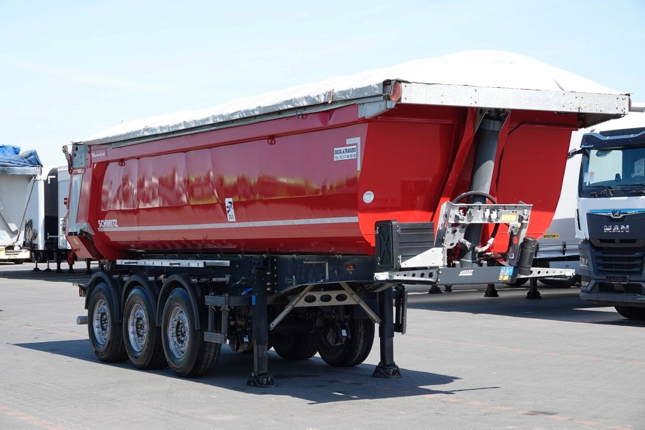 Schmitz Cargobull WYWROTKA / 26 m3 / STALOWA / HYDROKLAPA / OŚ PO - Semireboque basculante: foto 1 Schmitz Cargobull WYWROTKA / 26 m3 / STALOWA / HYDROKLAPA / OŚ PO - Semireboque basculante: foto 1