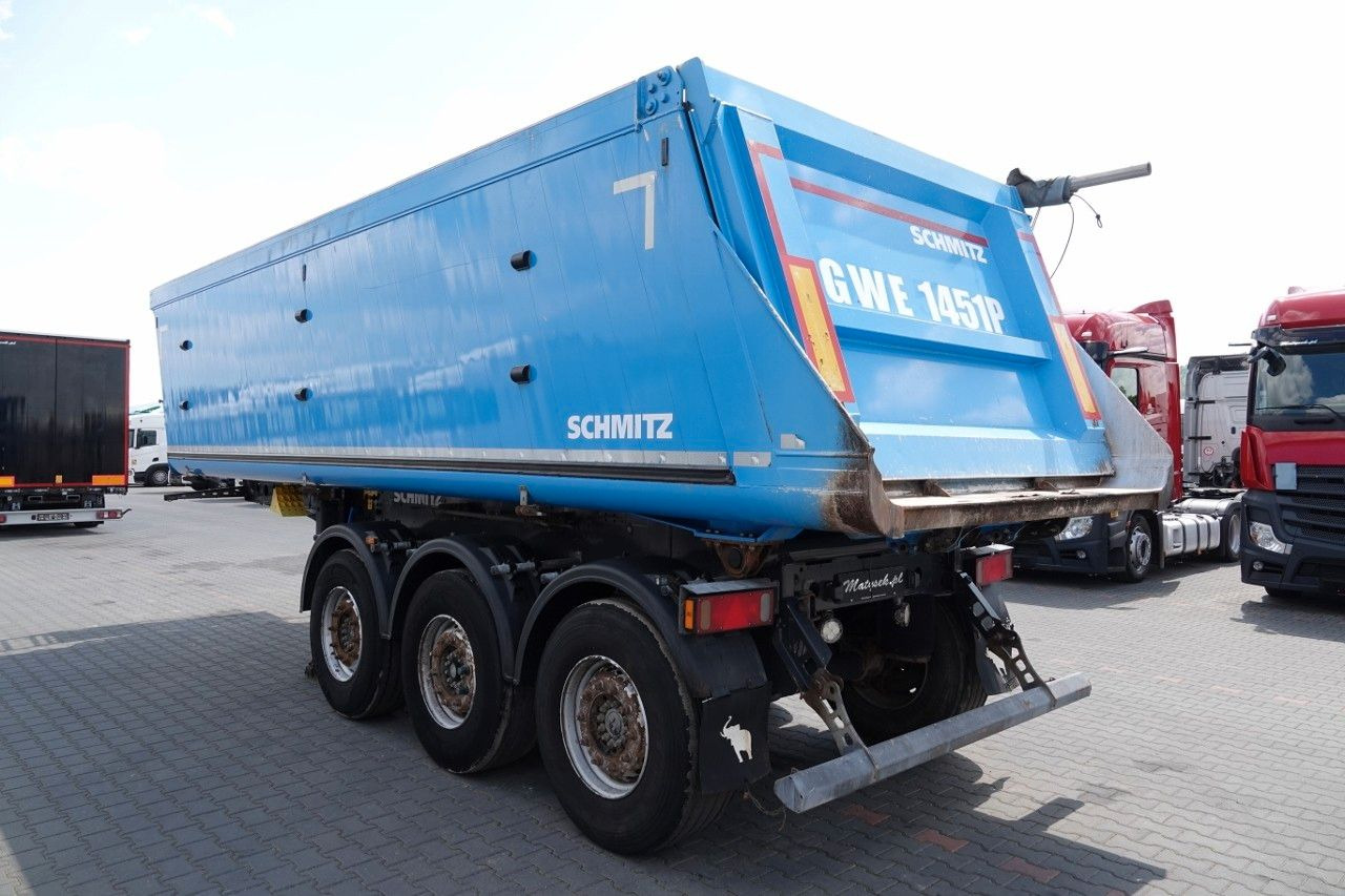 Schmitz Cargobull WYWROTKA 28 M3 / ALUMINIOWA / OŚ PODNOSZONA - Semireboque basculante: foto 5 Schmitz Cargobull WYWROTKA 28 M3 / ALUMINIOWA / OŚ PODNOSZONA - Semireboque basculante: foto 5