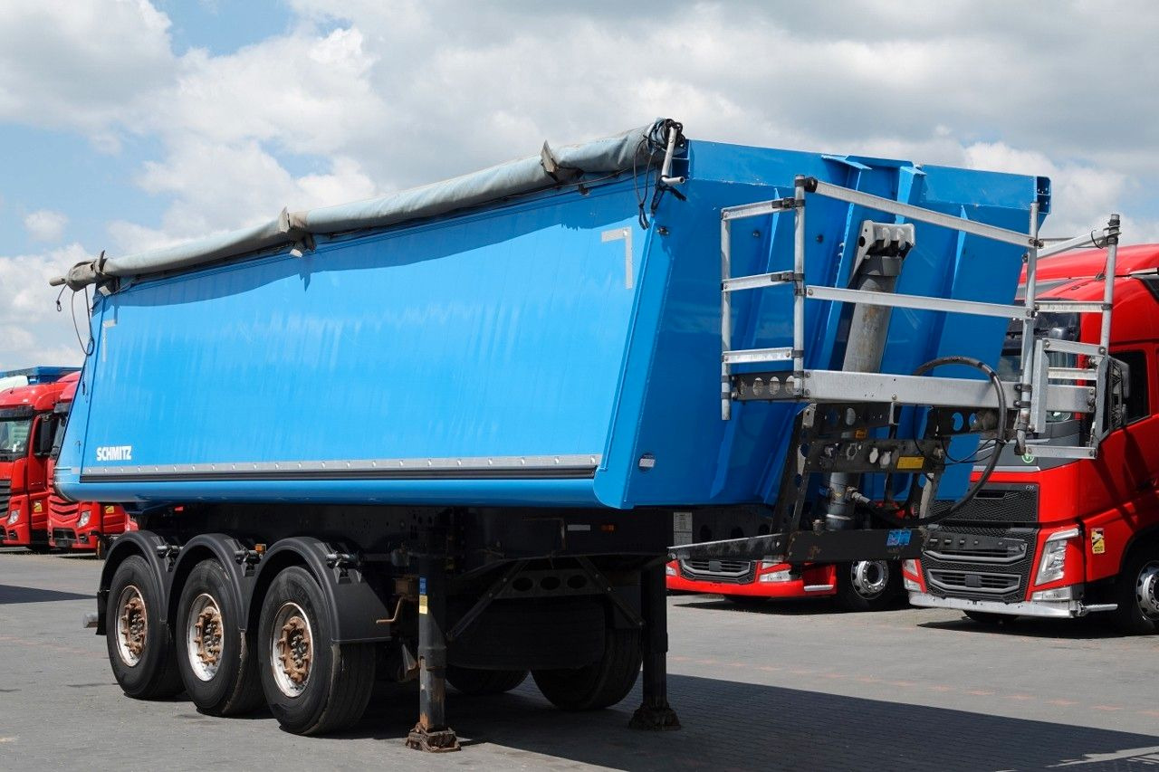 Schmitz Cargobull WYWROTKA 28 M3 / ALUMINIOWA / OŚ PODNOSZONA - Semireboque basculante: foto 1 Schmitz Cargobull WYWROTKA 28 M3 / ALUMINIOWA / OŚ PODNOSZONA - Semireboque basculante: foto 1