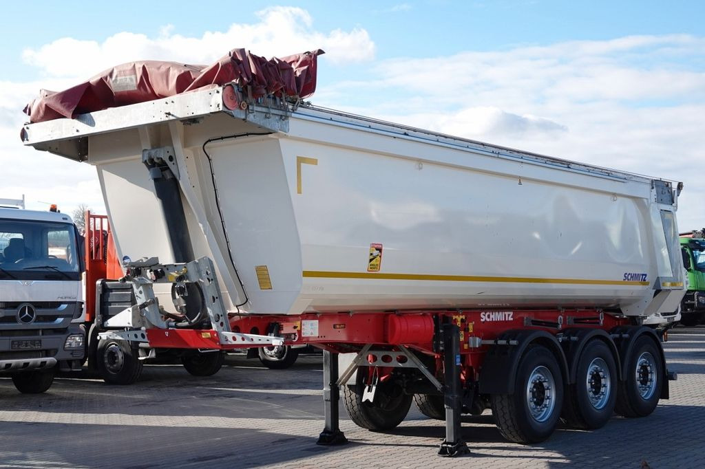 Schmitz Cargobull WYWROTKA 28 m3 / STALOWA / RYNNA WANNA HP / PLAN - Semi-reboque de lona: foto 2 Schmitz Cargobull WYWROTKA 28 m3 / STALOWA / RYNNA WANNA HP / PLAN - Semi-reboque de lona: foto 2