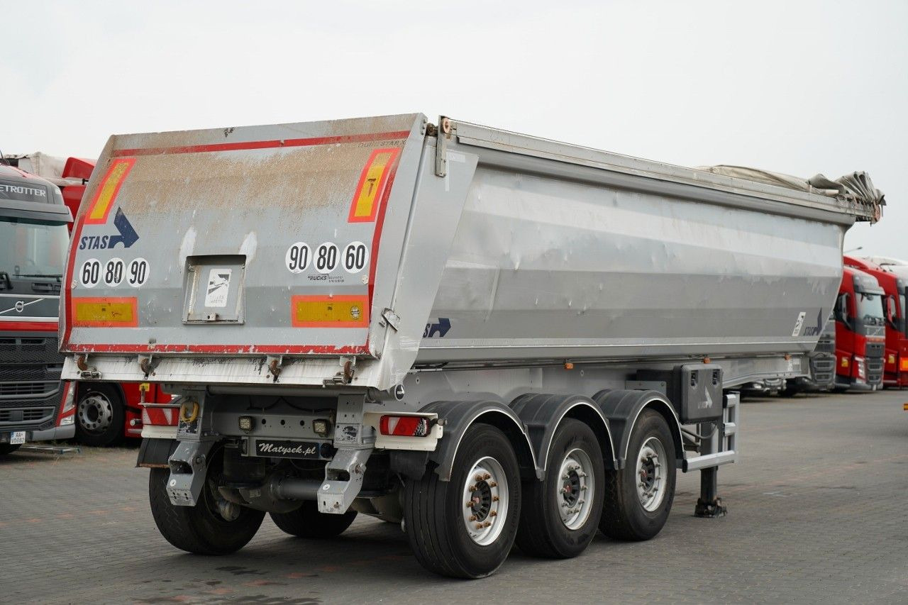 Stas WYWROTKA / 26m3 / ALUMINIOWA / OŚ PONOSZONA / S - Semireboque basculante: foto 4 Stas WYWROTKA / 26m3 / ALUMINIOWA / OŚ PONOSZONA / S - Semireboque basculante: foto 4