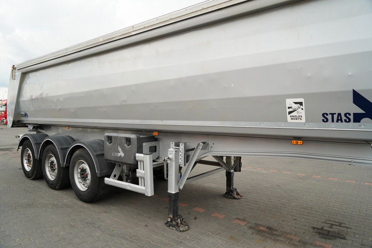 Stas WYWROTKA / 26m3 / ALUMINIOWA / OŚ PONOSZONA / S - Semireboque basculante: foto 5 Stas WYWROTKA / 26m3 / ALUMINIOWA / OŚ PONOSZONA / S - Semireboque basculante: foto 5