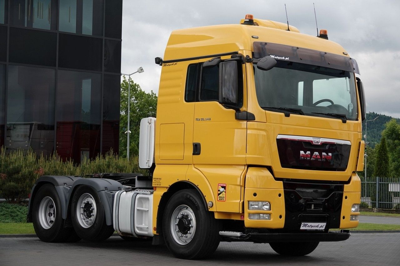 MAN TGX 26.540 / 6x2 / 6X4 / PUSHER / HYDRAULIKA / - Tractor: foto 1 MAN TGX 26.540 / 6x2 / 6X4 / PUSHER / HYDRAULIKA / - Tractor: foto 1