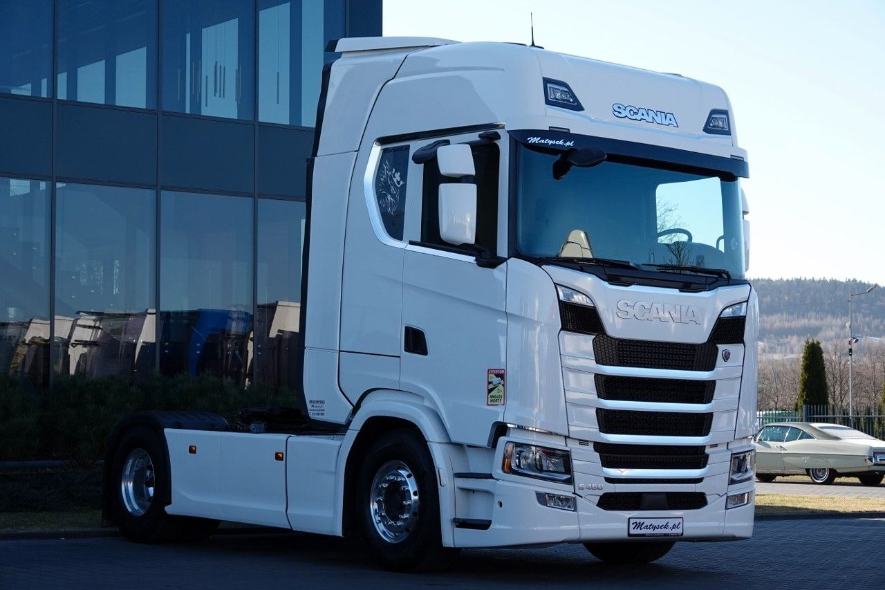 Scania S 450 / RETARDER / I-PARK COOL / ALUFELGI / HYDR - Tractor: foto 1 Scania S 450 / RETARDER / I-PARK COOL / ALUFELGI / HYDR - Tractor: foto 1
