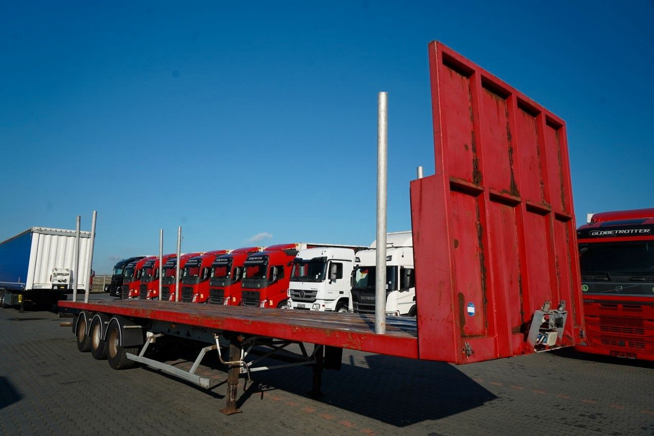 Trailor NACZEPA PLATFORMA / KŁONICE / OŚ SKRĘTNA - Semi-reboque plataforma/ Caixa aberta: foto 2 Trailor NACZEPA PLATFORMA / KŁONICE / OŚ SKRĘTNA - Semi-reboque plataforma/ Caixa aberta: foto 2