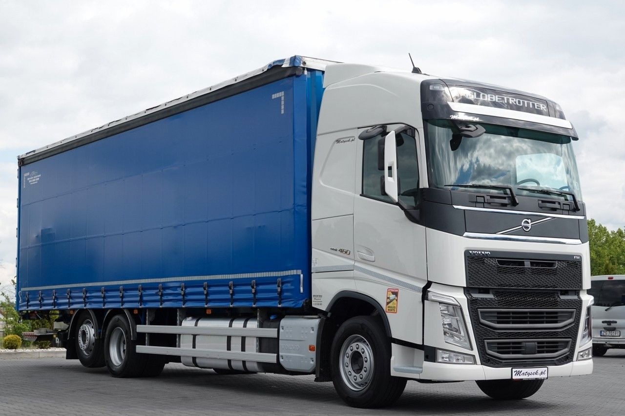 Volvo FH 460 / 6X2 / SOLÓWKA / FIRANKA 9.45 M / I-PARK - Caminhão com lona: foto 4 Volvo FH 460 / 6X2 / SOLÓWKA / FIRANKA 9.45 M / I-PARK - Caminhão com lona: foto 4