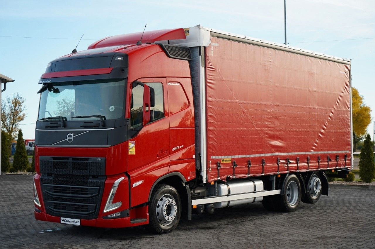 Volvo FH 460 / SOLÓWKA / I-SAVE / I-PARK COOL / OŚ POD - Caminhão com lona: foto 4 Volvo FH 460 / SOLÓWKA / I-SAVE / I-PARK COOL / OŚ POD - Caminhão com lona: foto 4