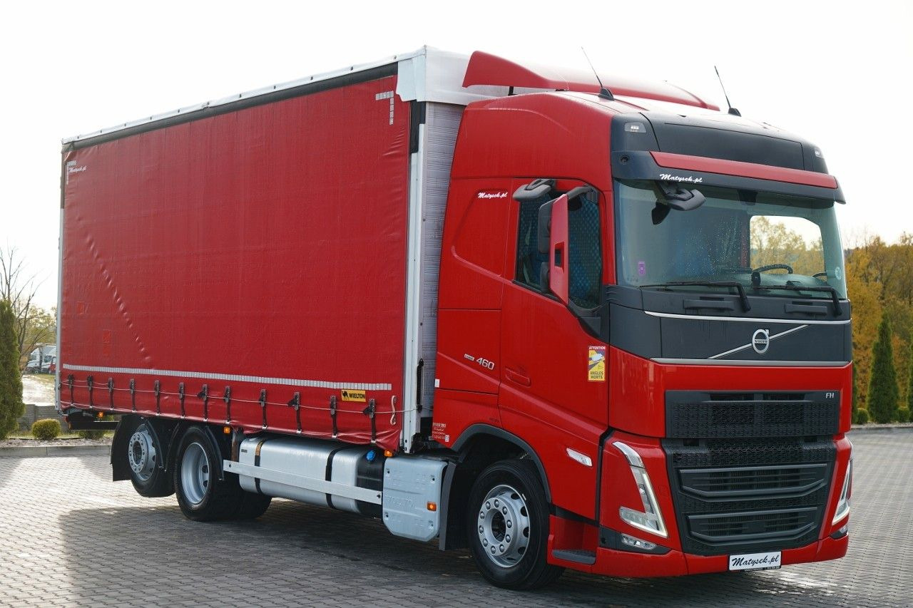 Volvo FH 460 / SOLÓWKA / I-SAVE / I-PARK COOL / OŚ POD - Caminhão com lona: foto 1 Volvo FH 460 / SOLÓWKA / I-SAVE / I-PARK COOL / OŚ POD - Caminhão com lona: foto 1