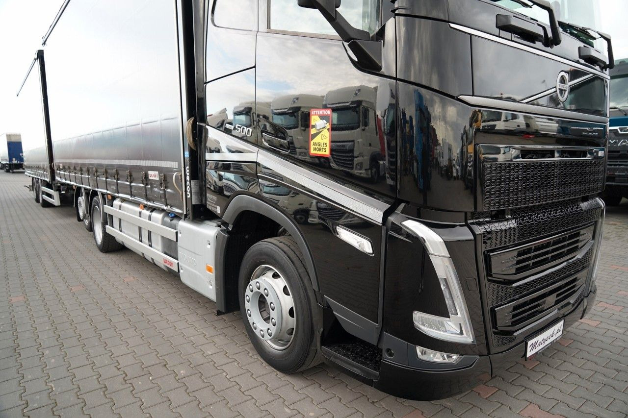 Volvo FH 500 / I-SAVE / XL / ZESTAW TANDEM PRZEJAZDOWY - Caminhão com lona: foto 5 Volvo FH 500 / I-SAVE / XL / ZESTAW TANDEM PRZEJAZDOWY - Caminhão com lona: foto 5