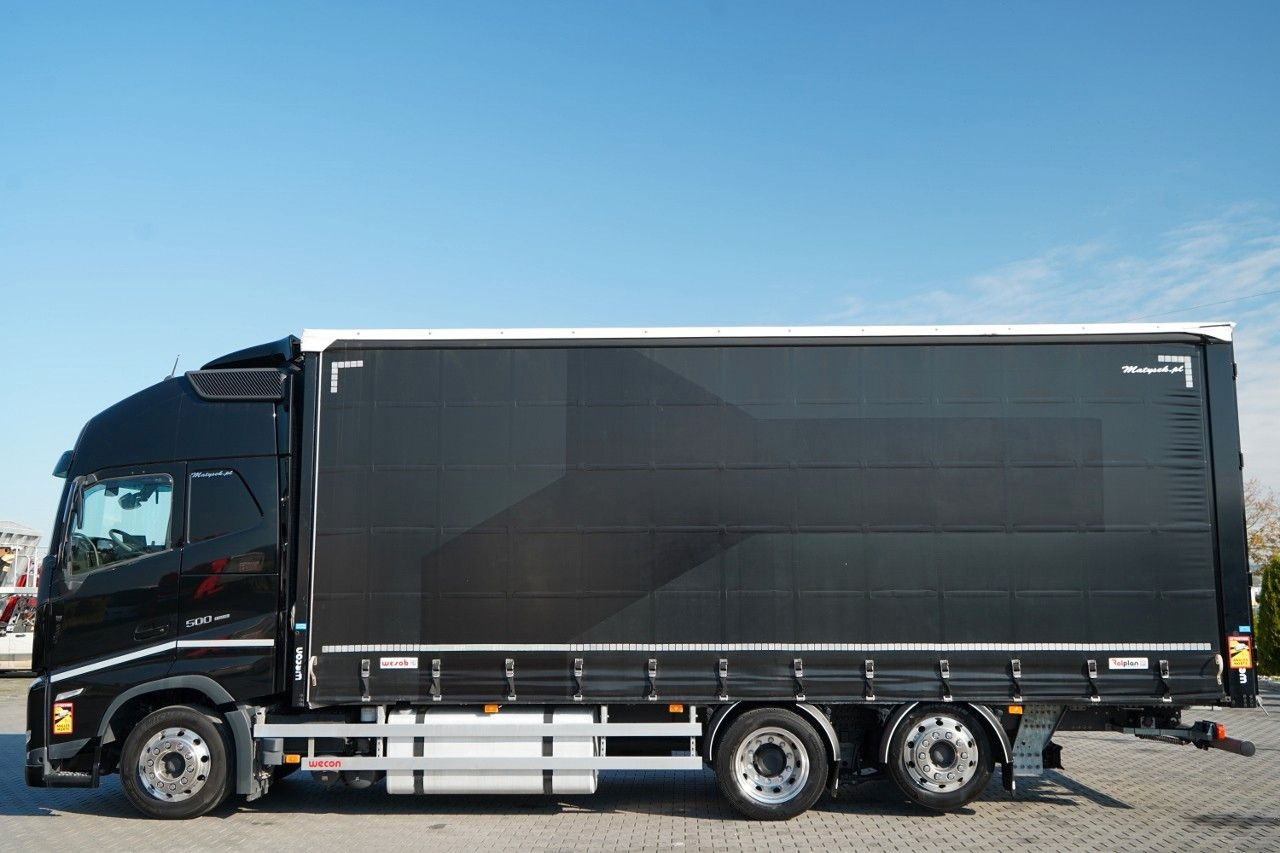 Volvo FH 500 / MEGA / ZESTAW TANDEM PRZEJAZDOWY 120 M3 - Caminhão com lona: foto 3 Volvo FH 500 / MEGA / ZESTAW TANDEM PRZEJAZDOWY 120 M3 - Caminhão com lona: foto 3