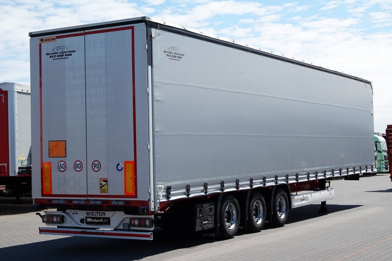 Wielton CURTAINSIDER/MEGA /COILMULD - 9M/LIFT AXLE/ SAF - Semi-reboque de lona: foto 4 Wielton CURTAINSIDER/MEGA /COILMULD - 9M/LIFT AXLE/ SAF - Semi-reboque de lona: foto 4