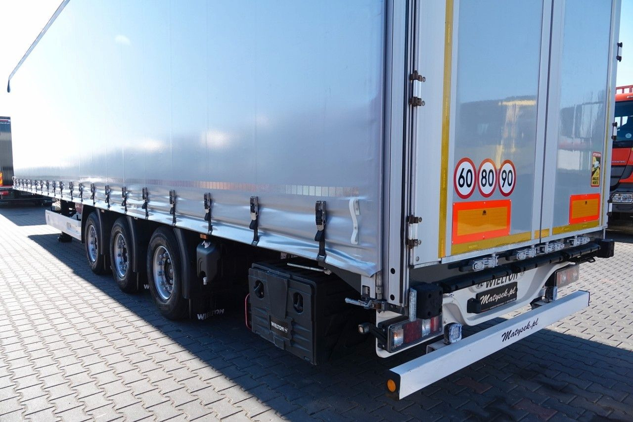 Semi-reboque de lona nuevo Wielton FIRANKA MEGA / LOWDECK / OŚ PODNOSZONA / DACH PO: foto 7