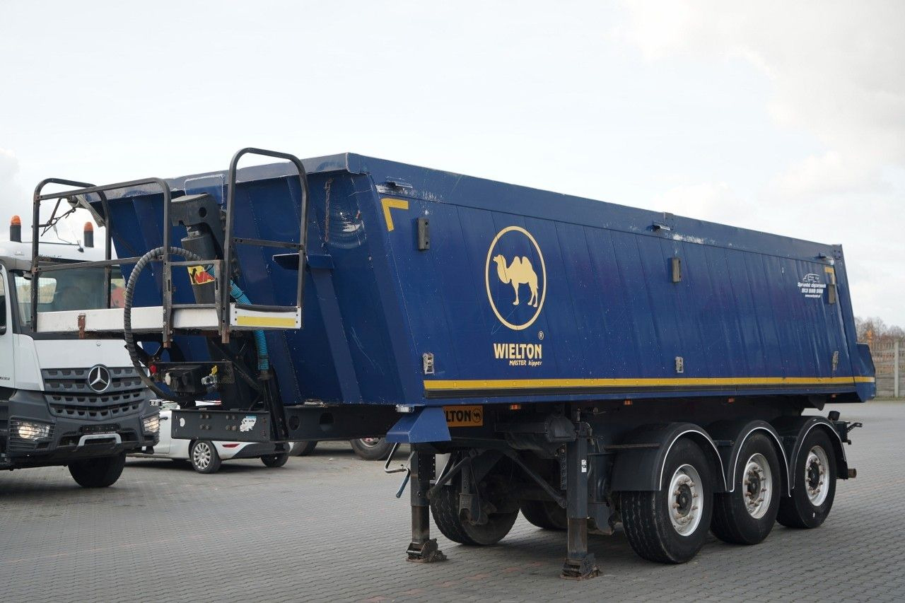 Wielton WYWROTKA / 24 M3 / ALUMINIOWA / OŚ PODNOSZONA / - Semireboque basculante: foto 1 Wielton WYWROTKA / 24 M3 / ALUMINIOWA / OŚ PODNOSZONA / - Semireboque basculante: foto 1
