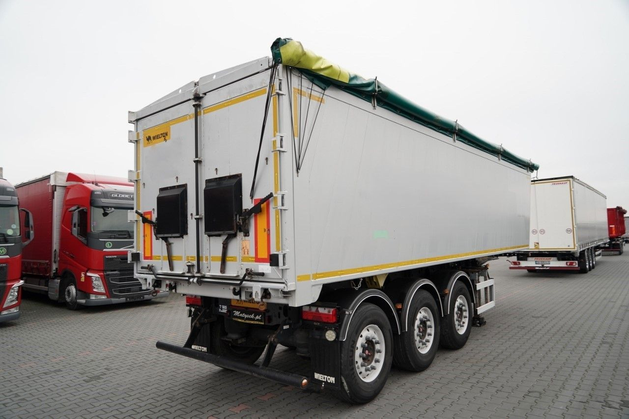 Wielton WYWROTKA / 41 M3 / ALUMINIOWA / 2x OŚ PODNOSZON - Semireboque basculante: foto 5 Wielton WYWROTKA / 41 M3 / ALUMINIOWA / 2x OŚ PODNOSZON - Semireboque basculante: foto 5