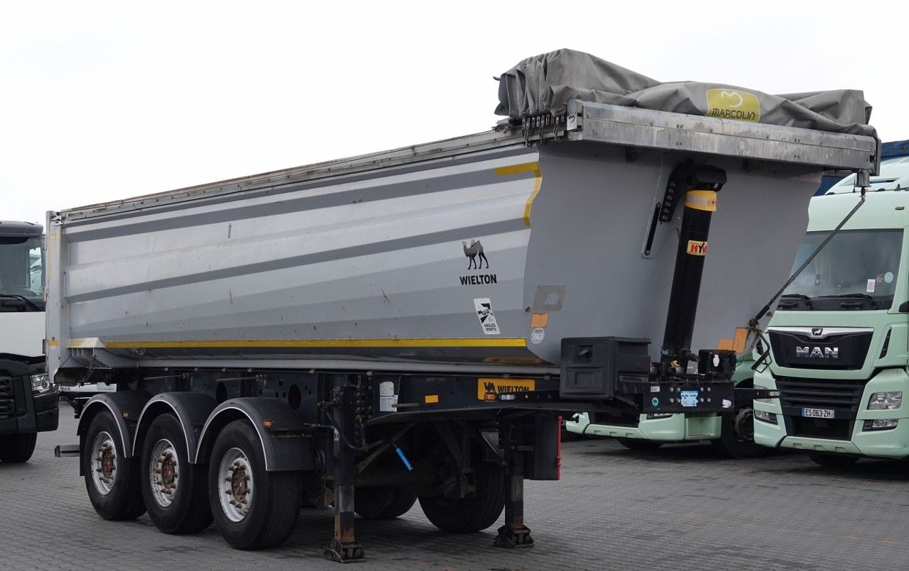 Wielton WYWROTKA / STALOWA / 25m3 / HP RYNNA / OŚ PODNOS - Semireboque basculante: foto 1 Wielton WYWROTKA / STALOWA / 25m3 / HP RYNNA / OŚ PODNOS - Semireboque basculante: foto 1