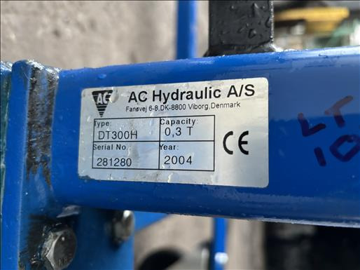 AC Hydraulic DT300H Hydraulic drum trolley - Máquina de embalagem: foto 5 AC Hydraulic DT300H Hydraulic drum trolley - Máquina de embalagem: foto 5